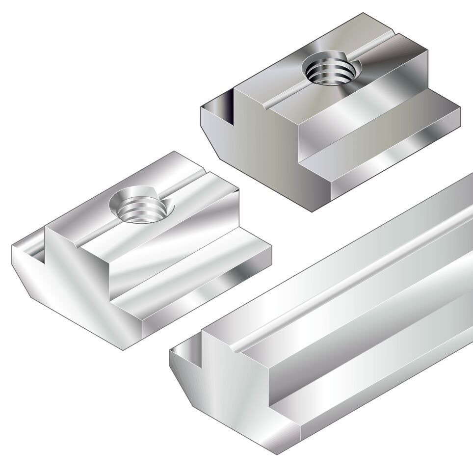 Aluminium profile connector - 3842554451 - Bosch Rexroth - Assembly Technology - 45