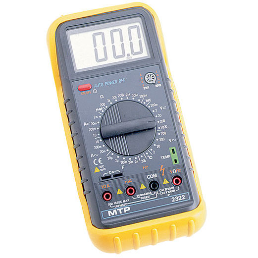 Multim Tre Num Rique Mtp Mtp Instruments Inc Portable V A