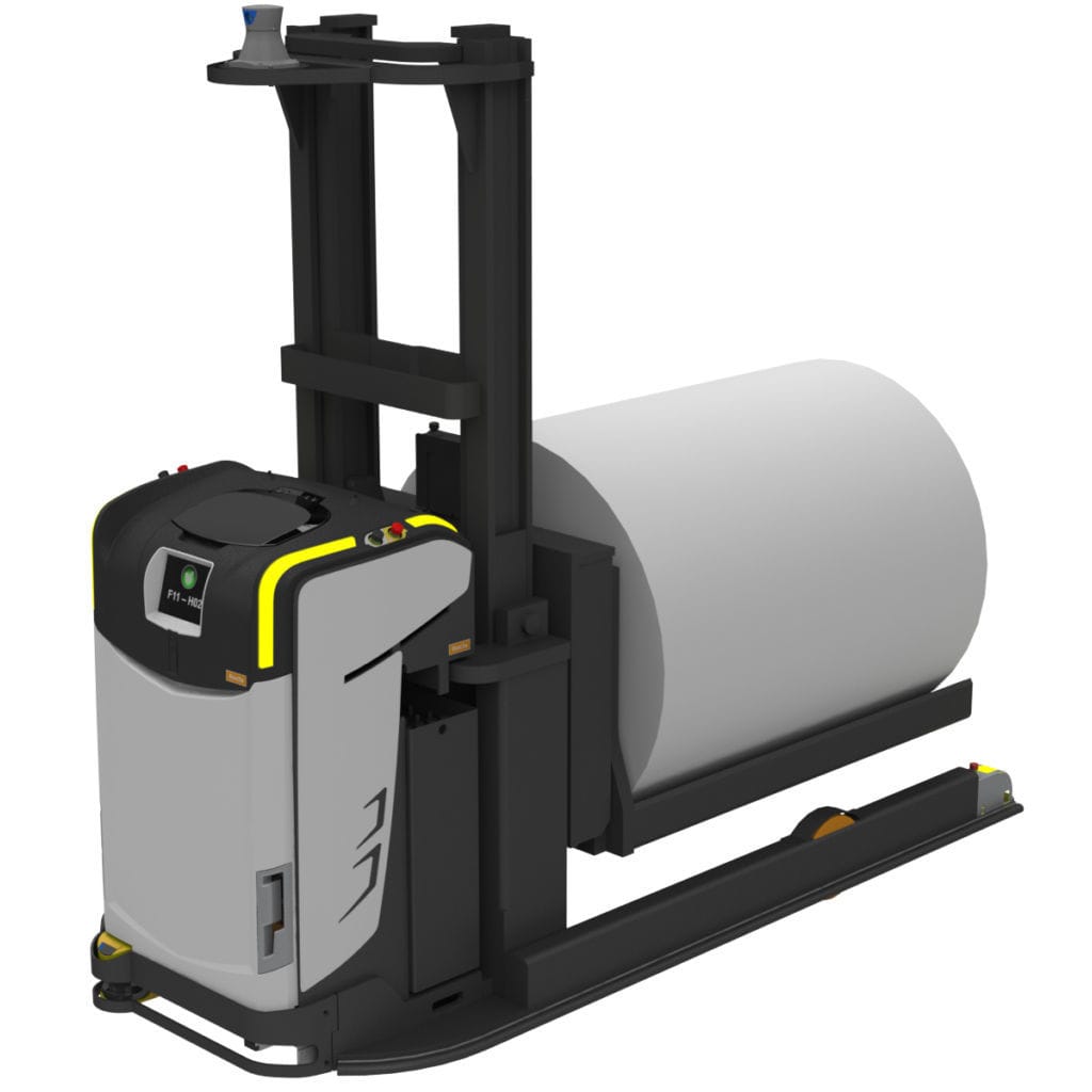 Chariot élévateur électrique AWT Rocla AGV / de manutention / pour bobines