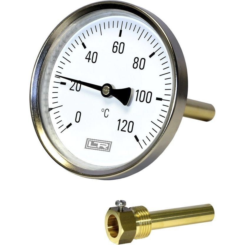 Thermomètre à Sucre En Verre Et Inox AltoBuy - Max 200°C, Avec Crochet - Pour Confitures, Caramels, Chocolats