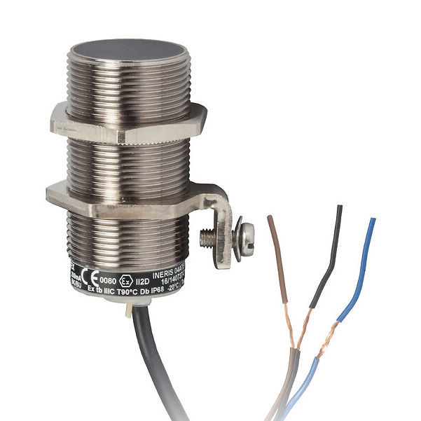 Capteur De Proximité Inductif Heschen PR30-15DP – M30, 15 Mm, PNP NO, 12-24V DC, Non Blindé – Haute Qualité CE