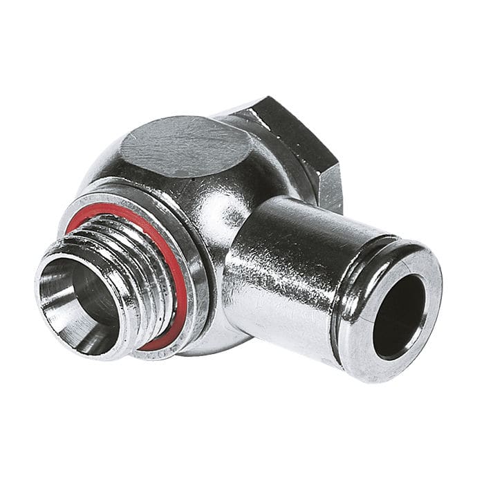 Raccord coudé WV series ZIMMER GROUP pneumatique / à visser / rapide