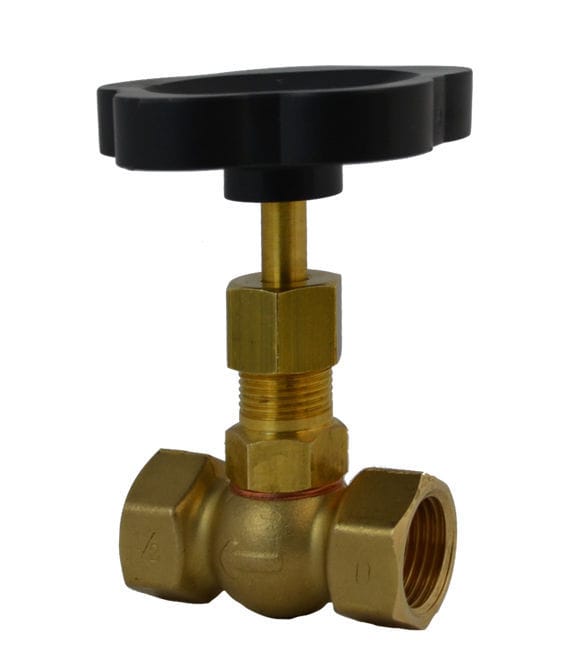Vanne à Pointeau Haute Pression - Filetage Femelle BSPP 1/8", Acier Inoxydable, Pour Eau, Gaz, Carburant