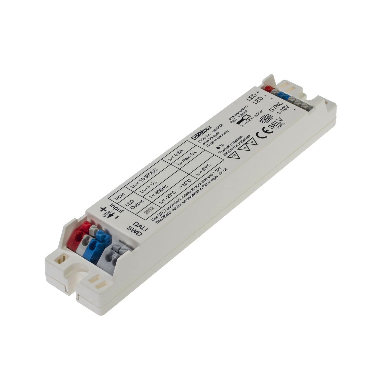 Driver de LED dimmable DIMMbox FRIWO Gerätebau GmbH fermé / à PWM