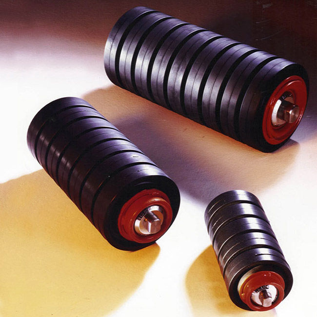 TsoLay Lot De 8 Rouleaux Convoyeur Acier 25mm X 300mm - Galets De Transport Pour Ligne De Production