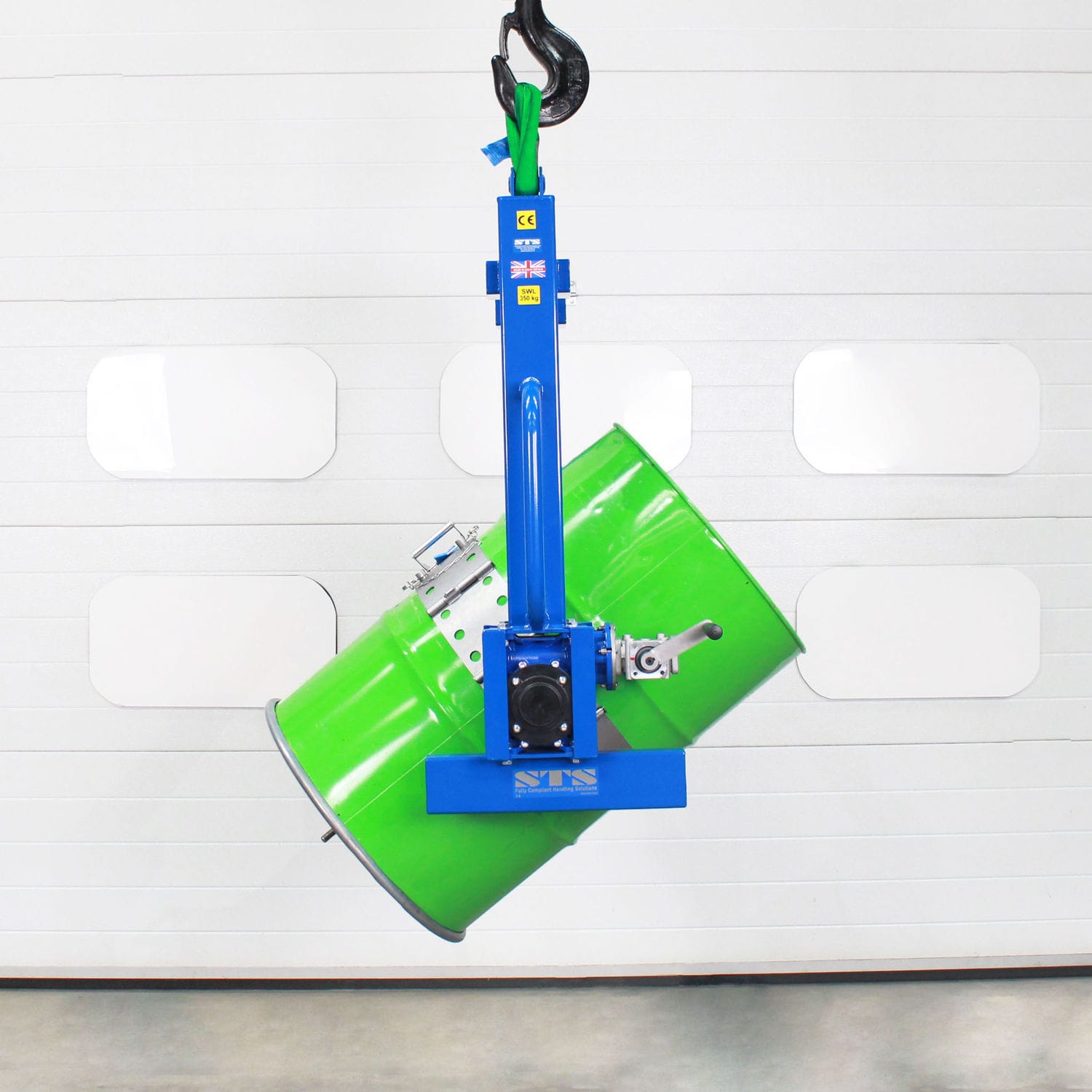 Retourneur basculeur de fûts DRU02 STS Bespoke Handling Equipment