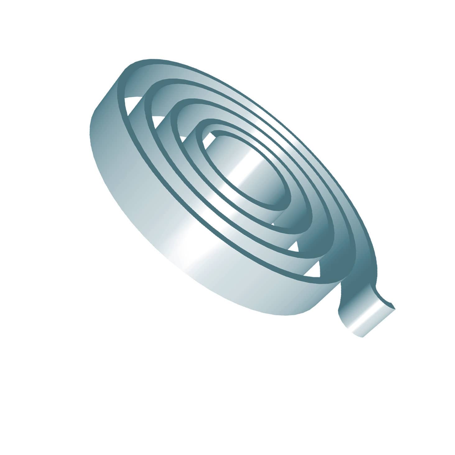 Ressort à traction constante BAUMANN SPRINGS LTD. en spirale / en