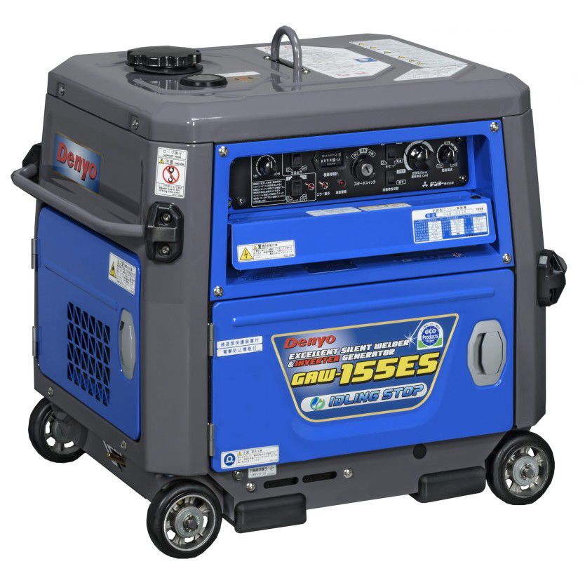 Poste à souder MMA GAW155ES Denyo à électrode / monophasé / avec groupe électrogène