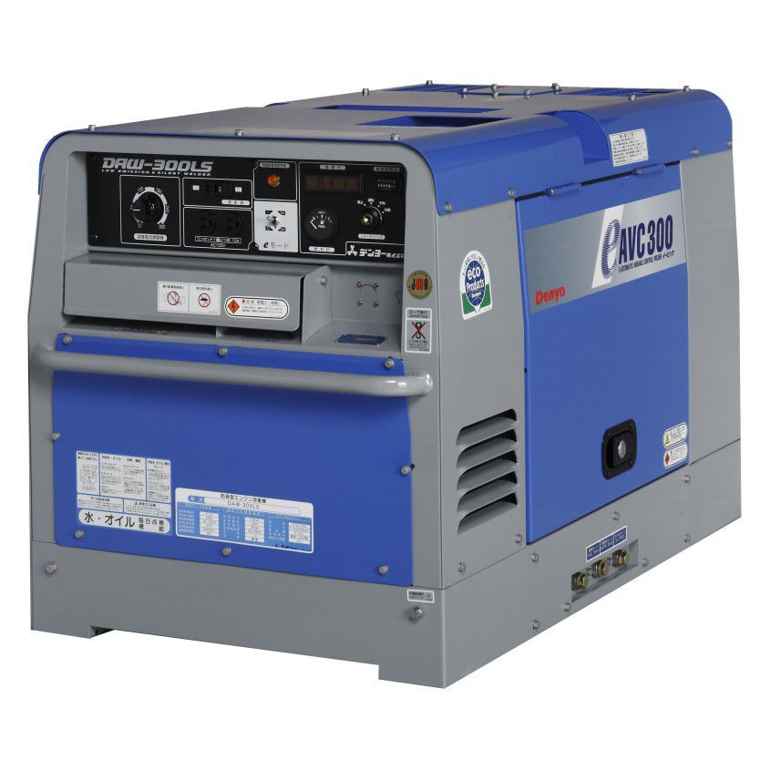Poste à souder MMA DAW300LS Denyo à électrode / monophasé / avec groupe électrogène