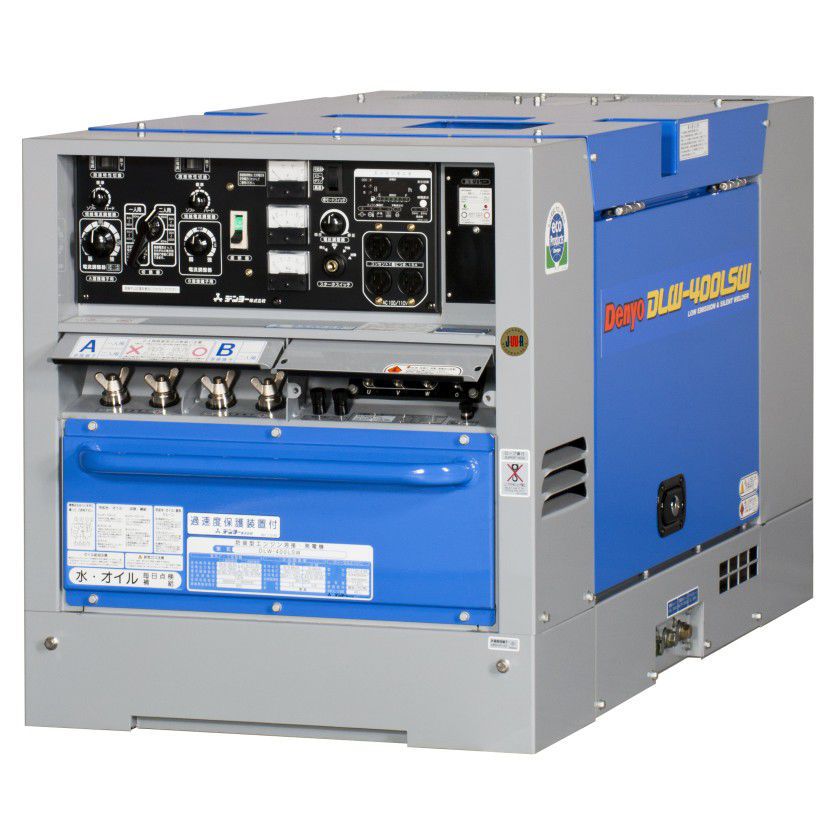 Poste à souder MMA DLW400LSW Denyo à électrode / triphasé / avec groupe électrogène