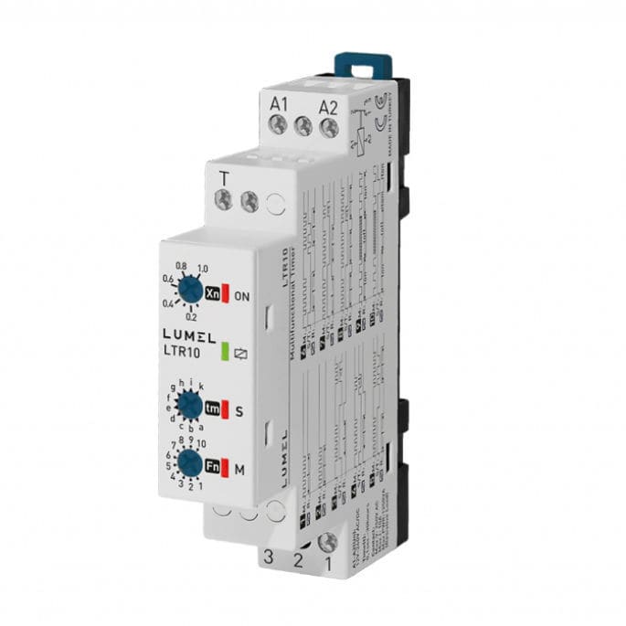 Relais Solid State Sur Rail DIN MRC 25A61Z230 – Ultra-Mince 230VAC 1NO 1NC LED Protection