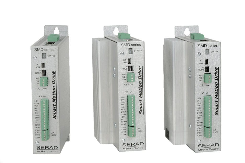 Servovariateur monophasé SMD series SERAD brushless / Modbus