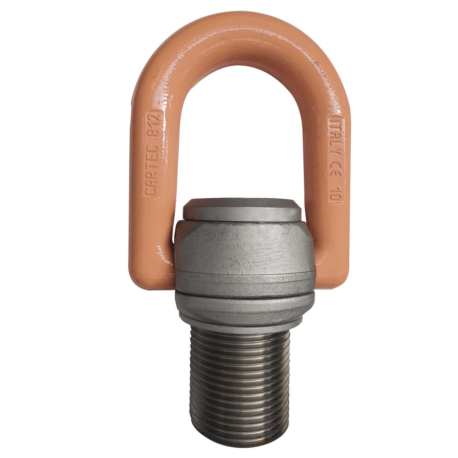 Lot de 2 anneaux pivotants en acier inoxydable M5 pivotant à 360° - Accessoire de fixation universel pour hamacs - Pour aventures en plein air - Hamac à suspendre