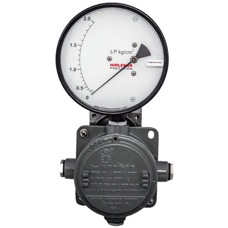 Manomètre différentiel EX 200 DPG Hirlekar Precision Instruments