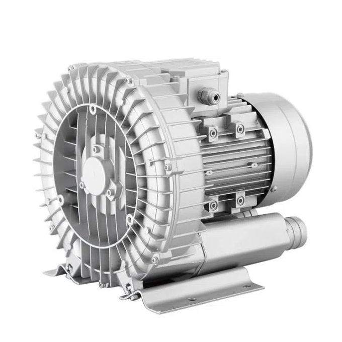 Compresseur à Canal Latéral - 0,55 KW, 120 Mbar, Ventilateur Anneau Gaz - Neuf, 2 Ans Garantie