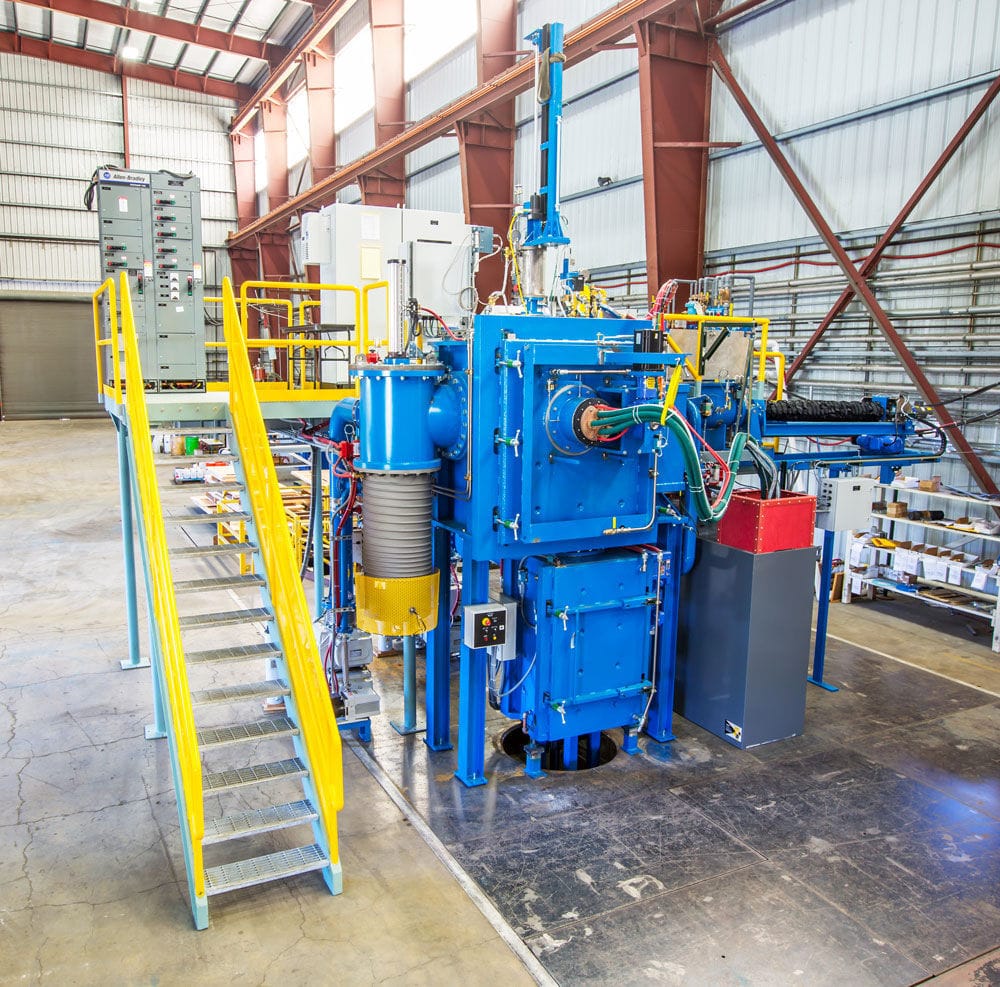 Four à chambre Vacuum Induction Melting (VIM) SECO/WARWICK S.A