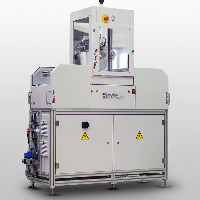 Empileur de plateaux EuroPal RTS series modular automation GmbH