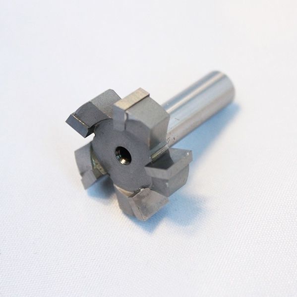 Fraise à Mortaiser Carbure Tige 12 Mm - Diamètre De Coupe 16 Mm, Longueur 130 Mm - Pour Trous De Serrure Portes Bois