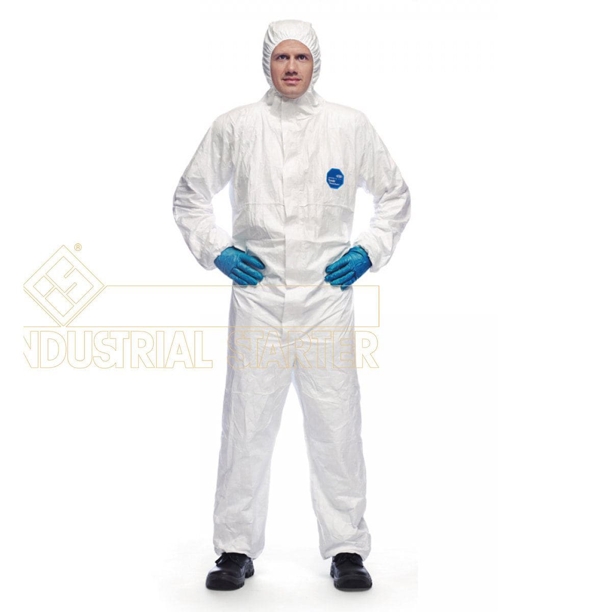 Combinaison De Travail Anti-statique Unisexe - Bleu - Polyester - Fermeture éclair - Pour Atelier, Labo, Peinture