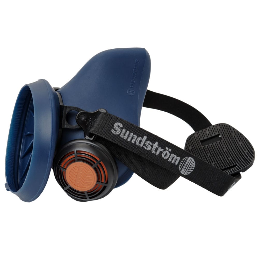 Demi-masque Respiratoire Sundström SR 100 - Protection Contre Particules Et Gaz - Taille M/L, Silicone Confortable