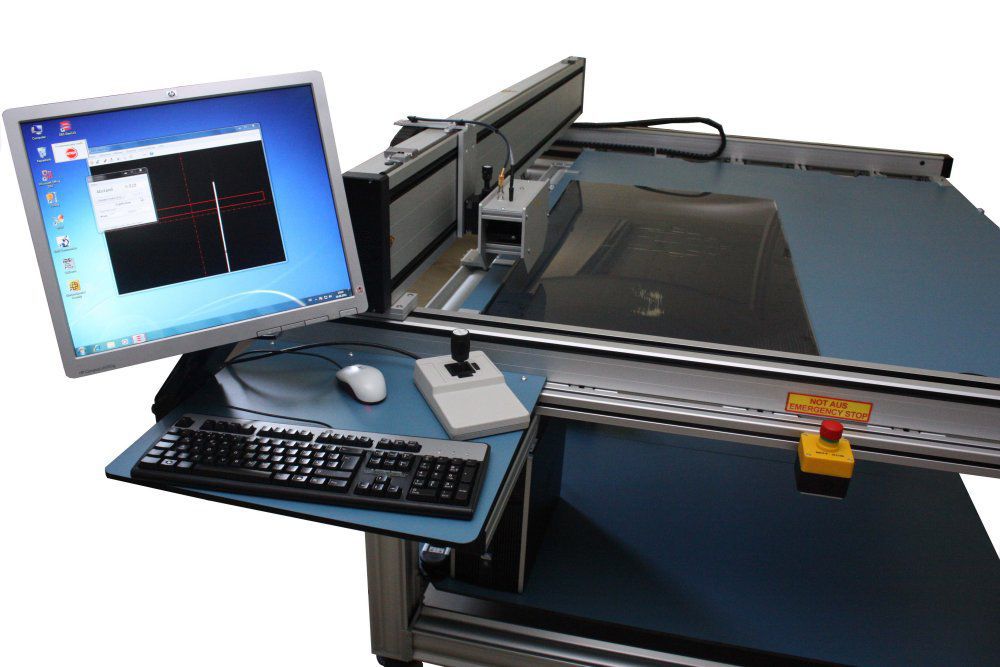 Machine de mesure de rayon de courbure OEG optique / automatique