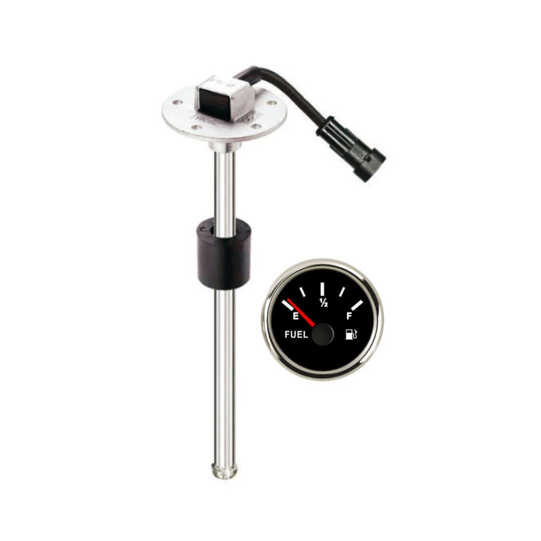 Jauge De Niveau Carburant Bouchon Réservoir - Affichage Précis 5%, -40 à 85°C, Compatible Yachts, Voitures, Camions