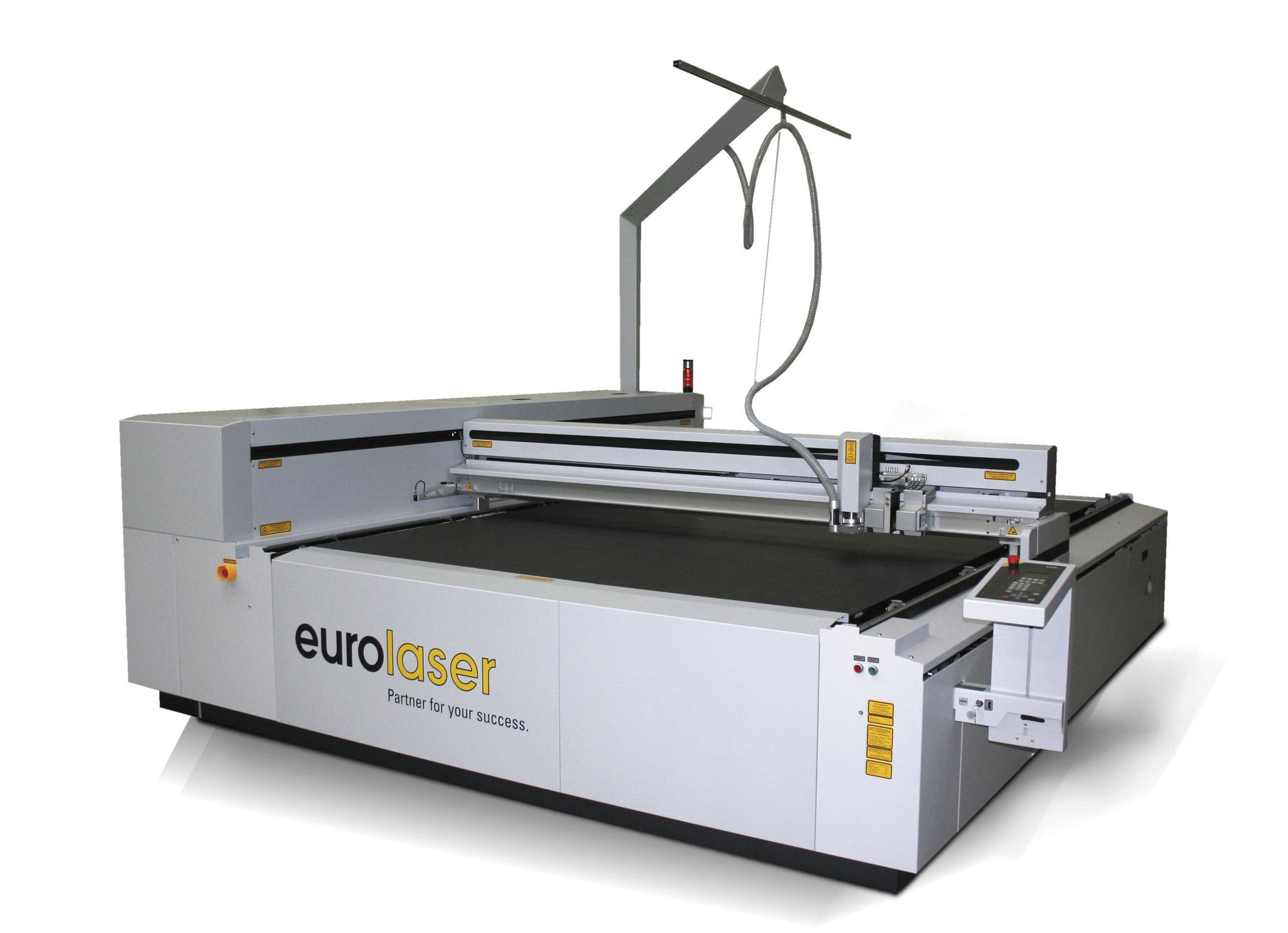 Machine de découpe laser CO2 XL3200 eurolaser GmbH pour matières