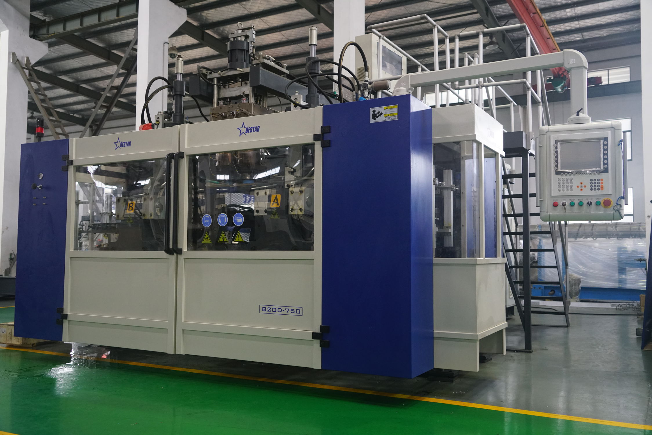 Extrudeusesouffleuse B20D750 Suzhou Bestar Blow Molding Machinery Co.,Ltd. pour Extrudeusesouffleuse B20D750 Suzhou Bestar Blow Molding Machinery Co.,Ltd. pour