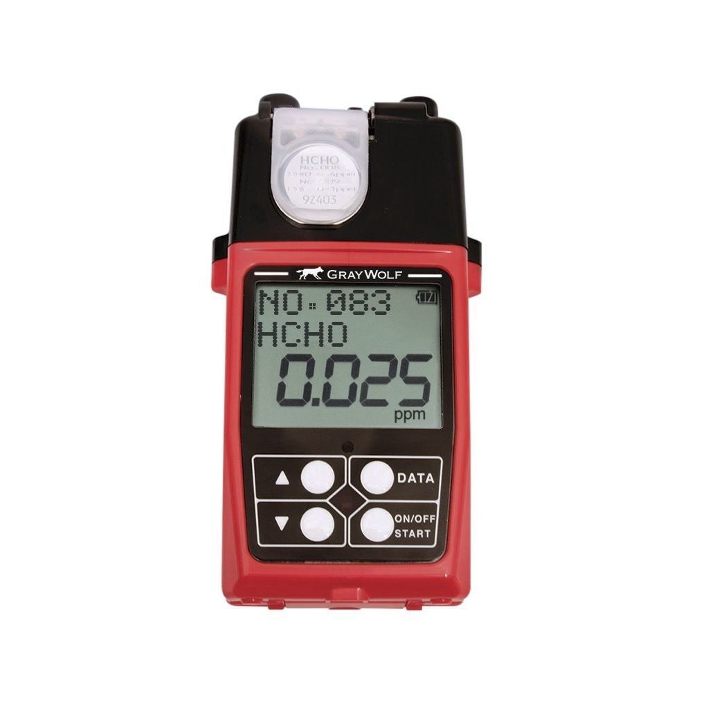 Détecteur De Qualité De L'air Portable - Mesure Formaldéhyde, COV, CO2, Particules (PM2.5/PM10), Température, Humidité