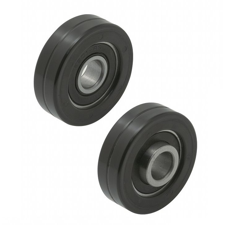 Rouleaux En Uréthane – Lot De 4 – Diamètre 40 Mm, Largeur 12 Mm, Axe 10 Mm – Capacité De Charge 50 Kg – Pour Guides Coulissants - 8