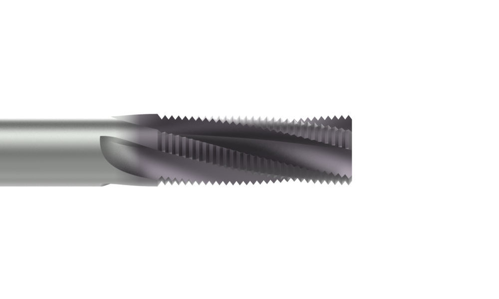 Fraise carbure monobloc / à fileter / à revêtement / pour acier