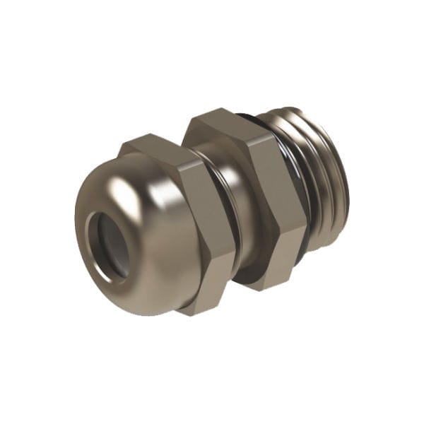 Lot De 5 Presse-étoupes Laiton Nickelé IP68 - Tailles M12, M16, M20 Avec écrous - Neuf