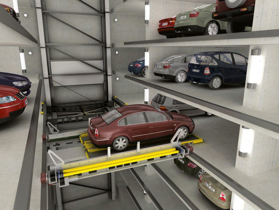 Plateforme pour parking coulissant Multiparker 750 Otto Wöhr GmbH