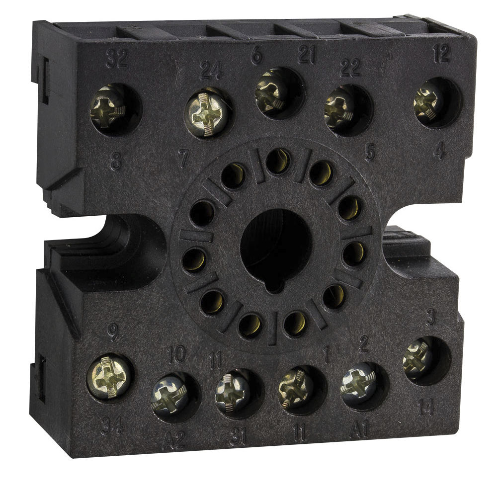 Support de relais pour montage octal AZ611 ELETTROMECCANICA CDC s.r.l.