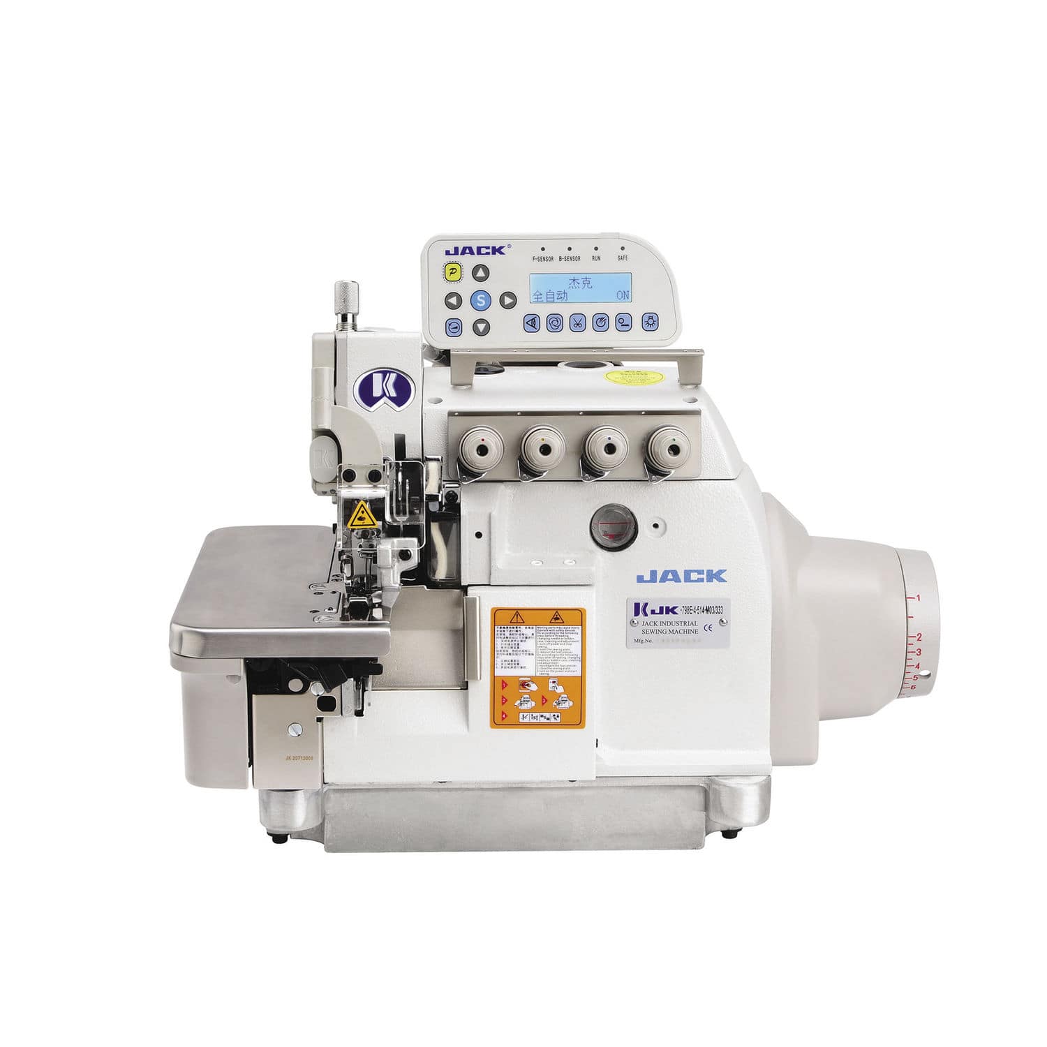 Machine à coudre point de surjet - Jack JK-900E - Elestar ...