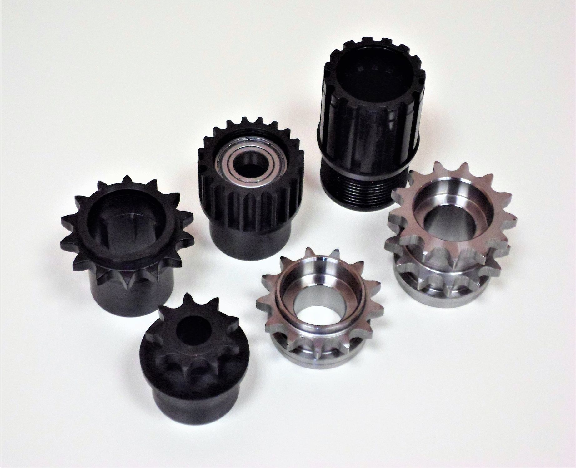 Pignons de chaîne à rouleaux 3/8 x 7/32 06B-1 Z21 DIN8187 - ISO R606