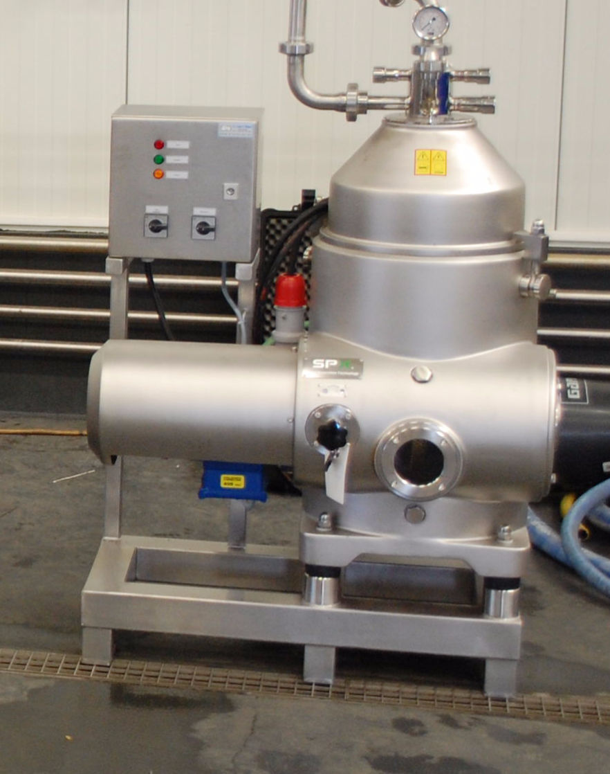 Écrémeuse automatique C. van't Riet Dairy Technology BV