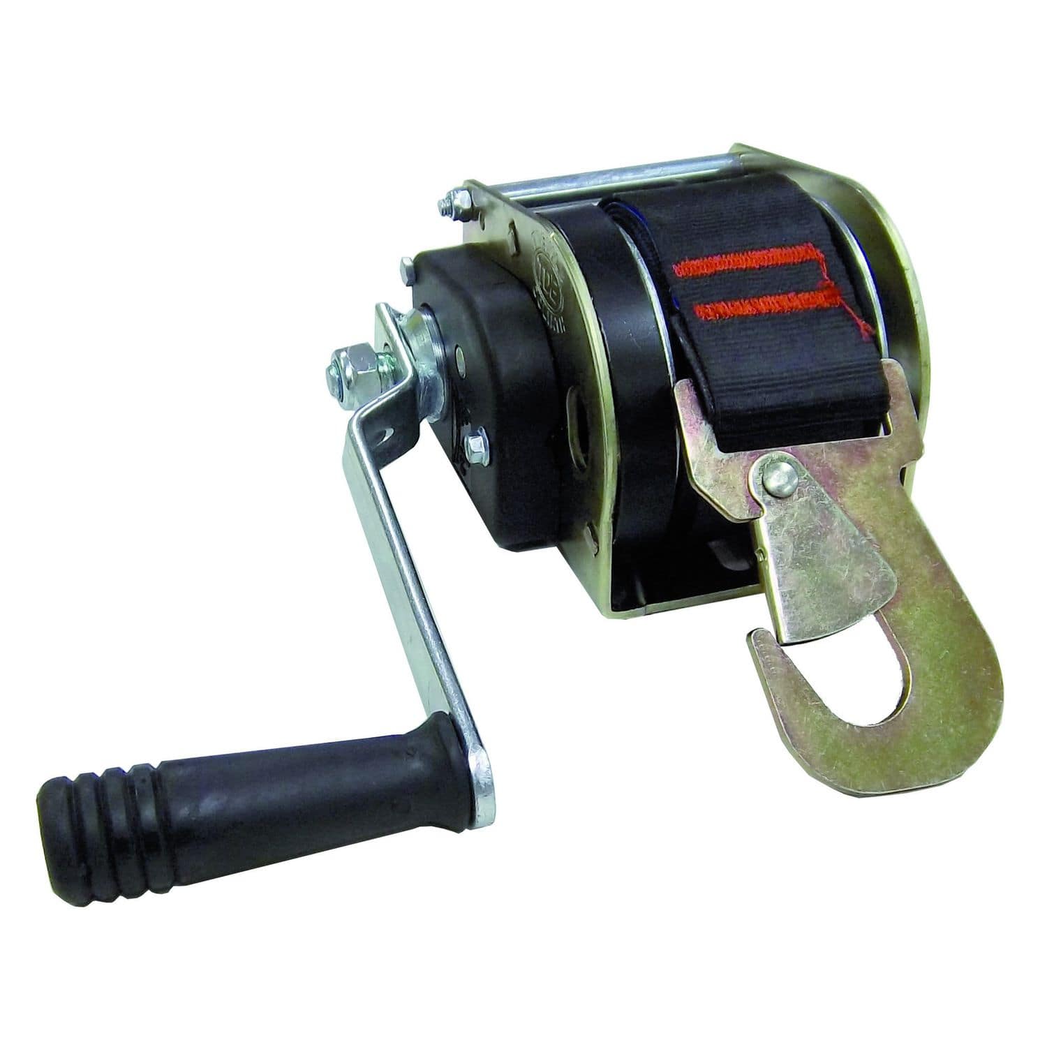 Treuil Manuel à Sangle WilTec 550 Kg - 7m De Longueur, Rapport 4:1 | Pour Bateau, Voiture, Jardin