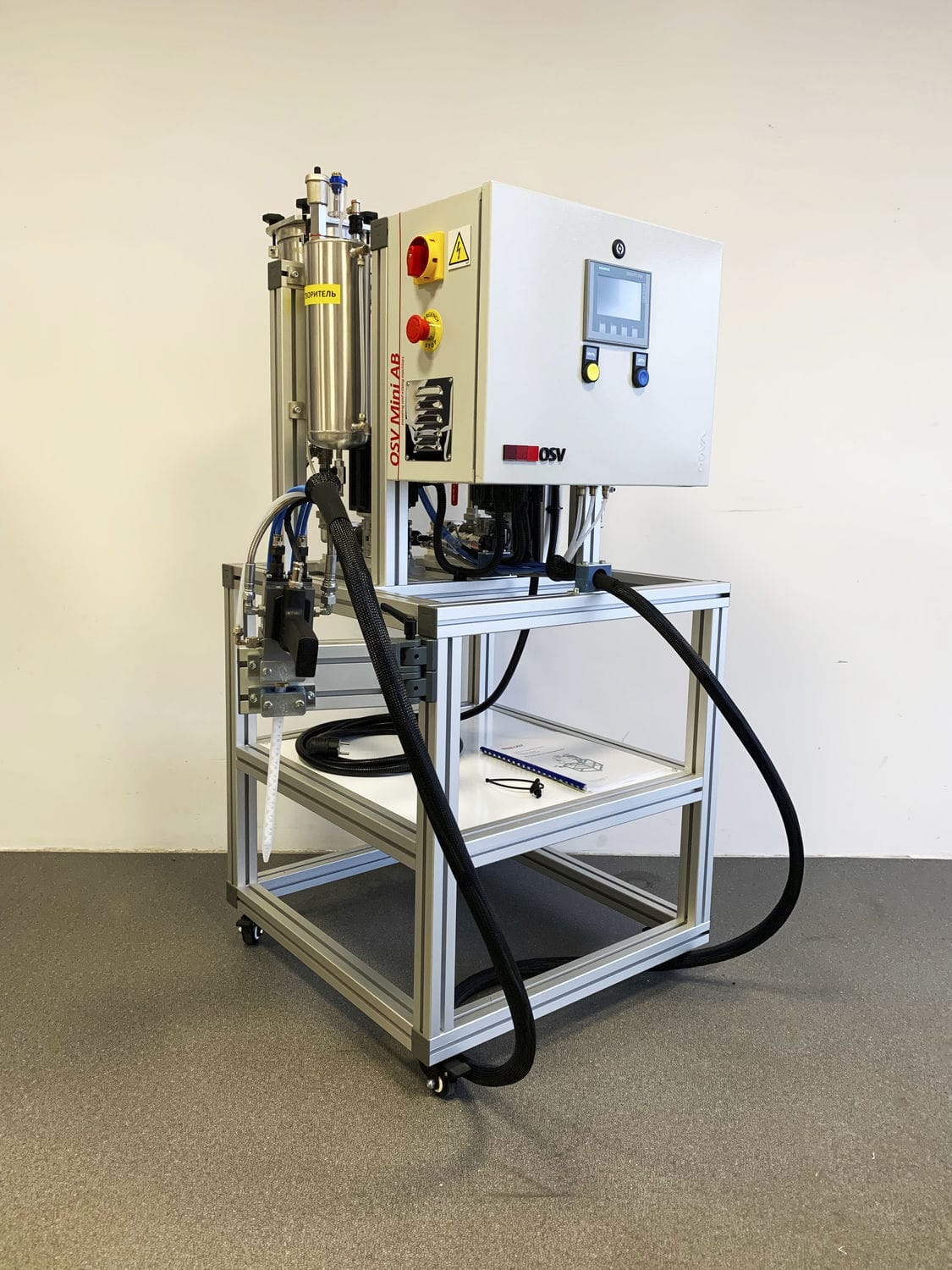 Mélangeur à Résine à Manivelle - 3 Vitesses, Palette Silicone - Moins De Bulles, Nettoyage Facile