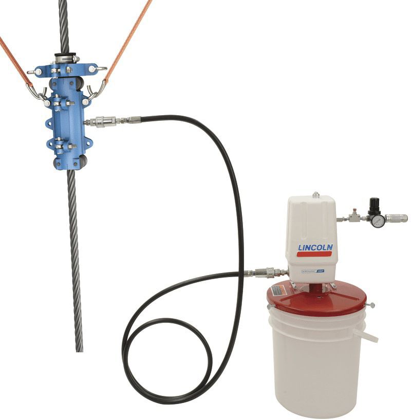 Graisseur pour câble SKF Lincoln Automatic Lubrication Systems