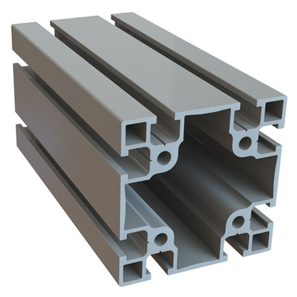 Profilé Aluminium Rainure Profilé En Aluminium - 20.0983/0 - Minitec - Rainuré / Léger / Extrudé Coupe Profilé à Rainures