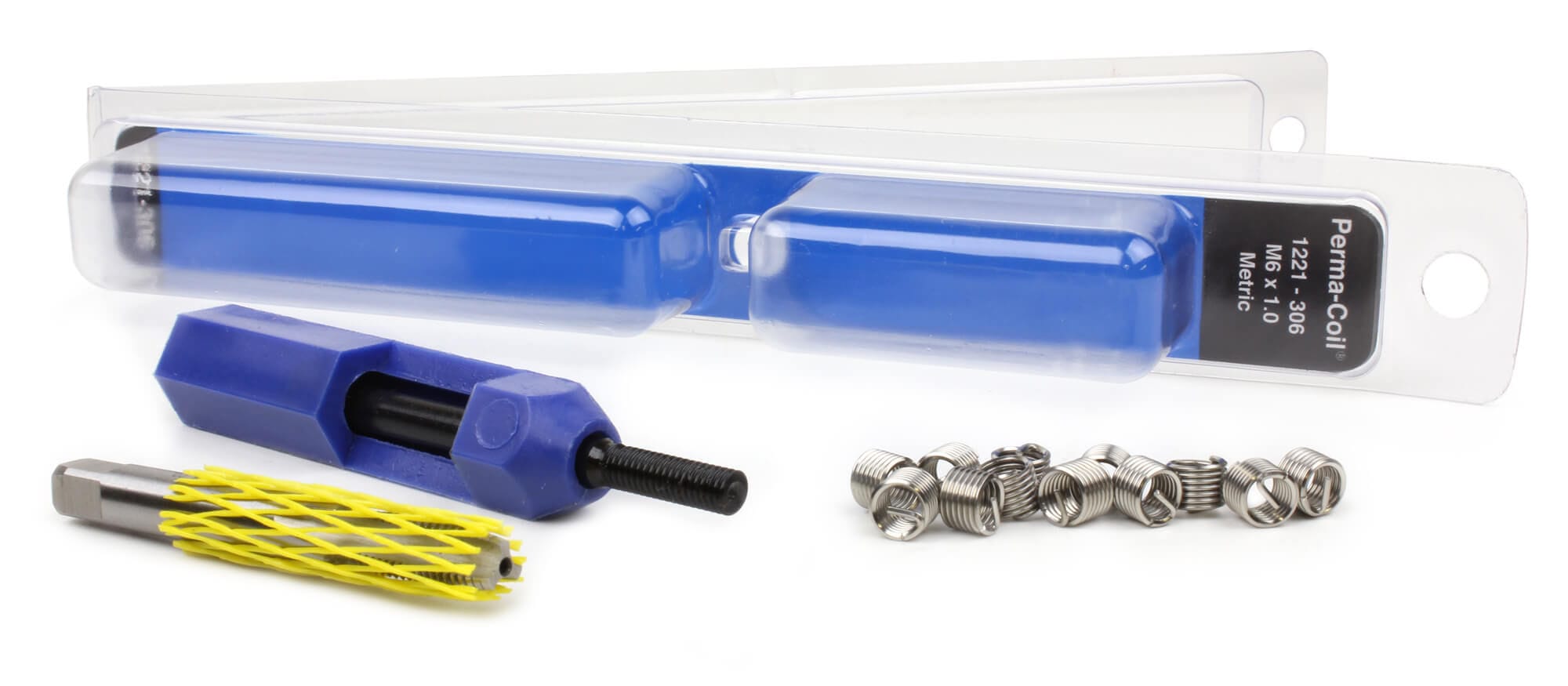 Kit Réparation Filetage M20x2.5 En Acier Rapide - Complet Avec Inserts, Tarauds Et Poignée Ergonomique
