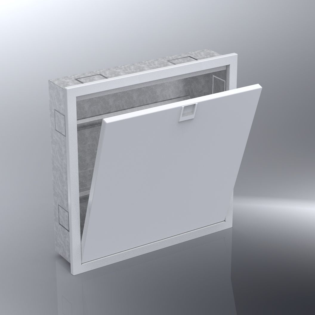 Armoire murale Cas series METALUX en métal / en acier inoxydable