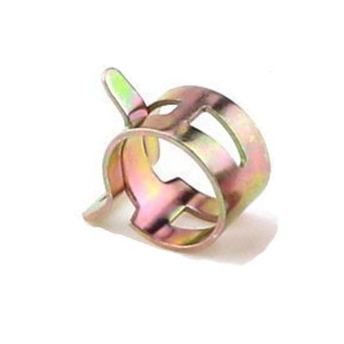 Acier Bande Agrafe 15mm Pince Ressort Tube Agrafe Argent