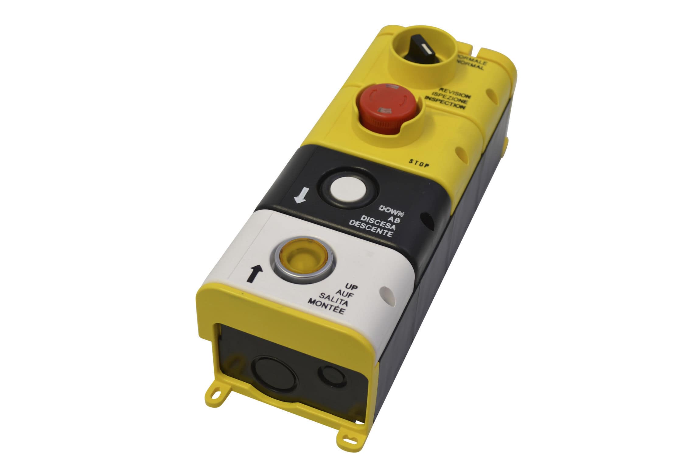 Télécommande De Grue à 3 Boutons - IP68 étanche, Bouton D'arrêt D'urgence, Cadre PC Ignifuge - Pour Usage Industriel - 2