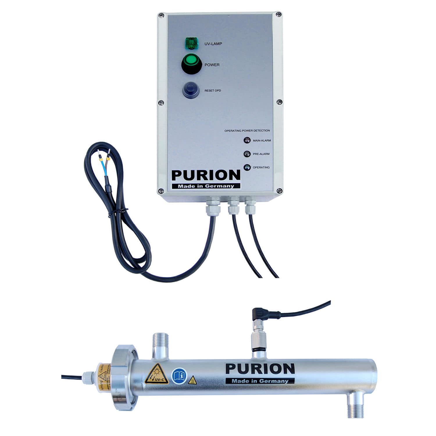 Unité de désinfection à 1 lampe PURION® 500 PURION GmbH par UV / d