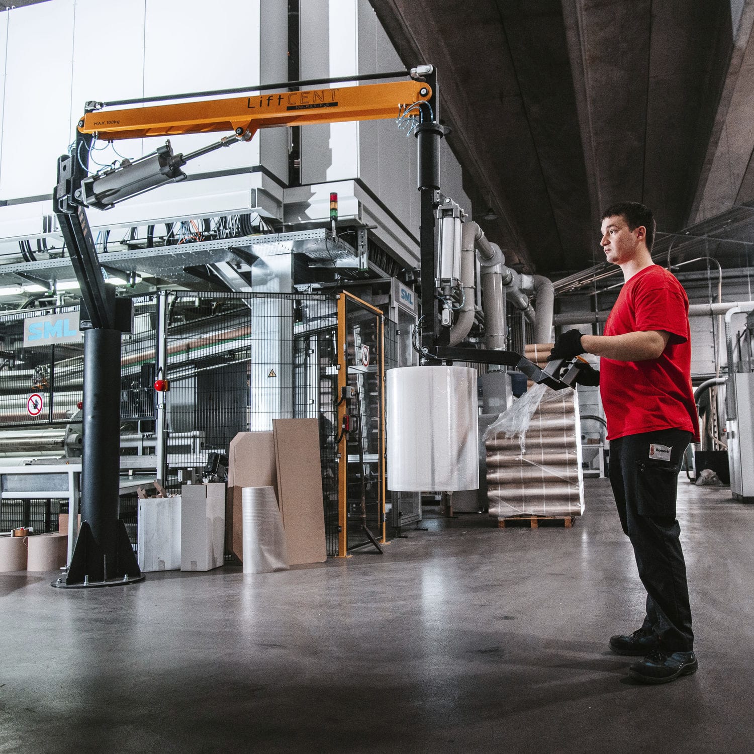 Bras manipulateur pneumatique LiftCENT 100R3,5PS Centurion