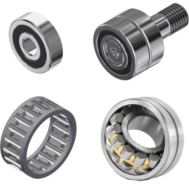 Roulement à rouleaux - AKT GmbH - à aiguilles / à billes / rigide
