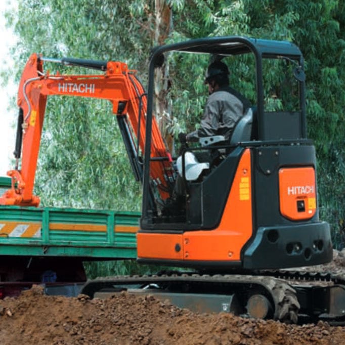 Mini pelle - ZX33U-5A - HITACHI Construction Machinery - sur