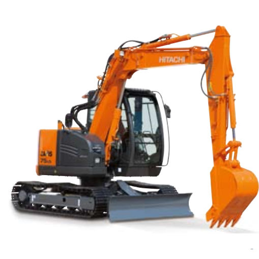 Pelleteuse intermédiaire - ZX75US-5A - HITACHI Construction